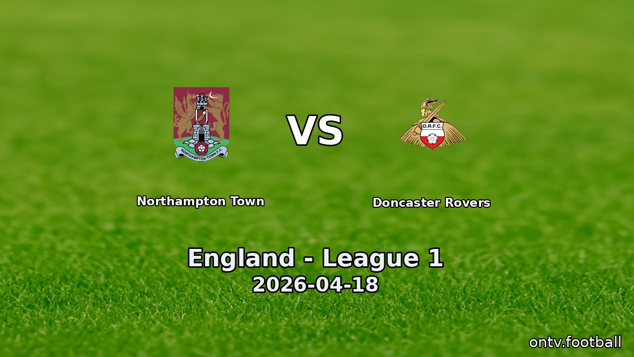 Northampton Town vs Doncaster Rovers