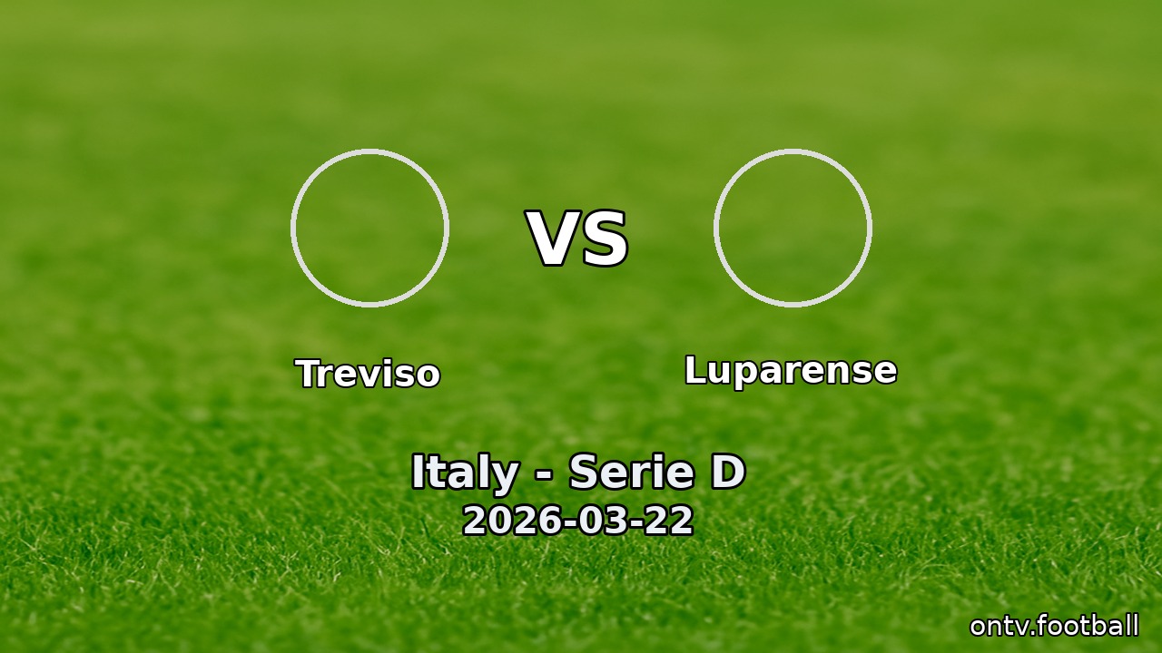 Treviso vs Luparense
