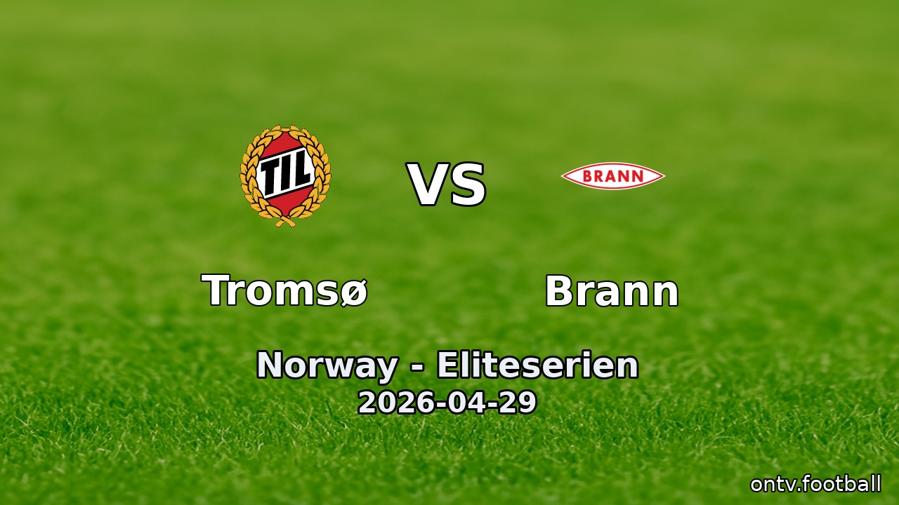 Tromsø vs Brann