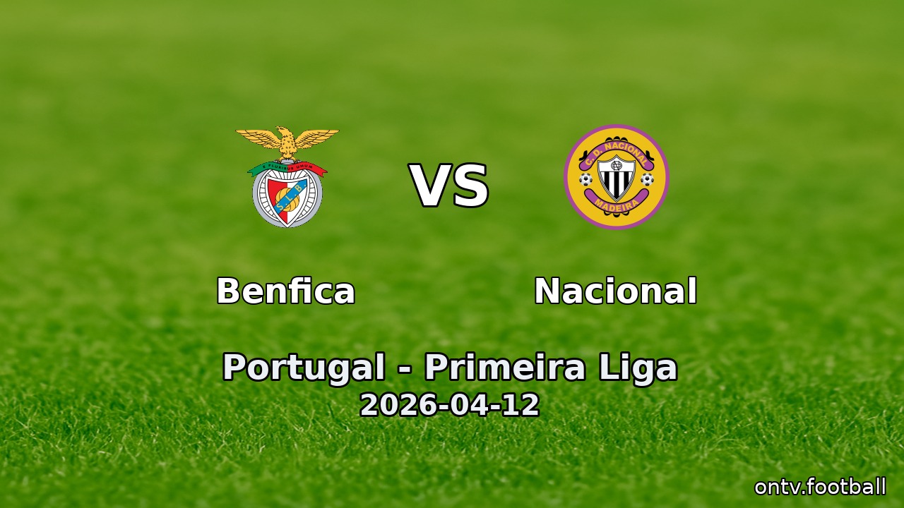 Benfica vs Nacional