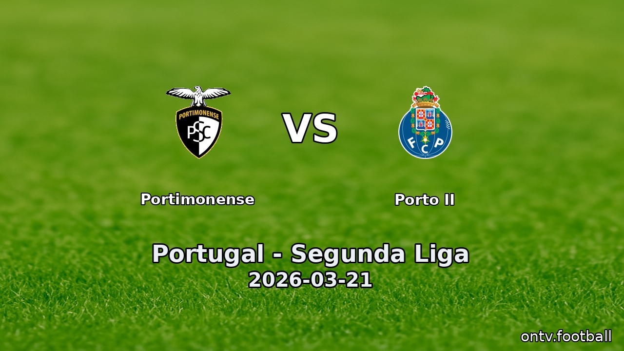 Portimonense vs Porto II