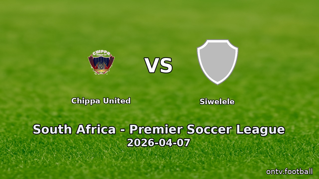Chippa United vs Siwelele