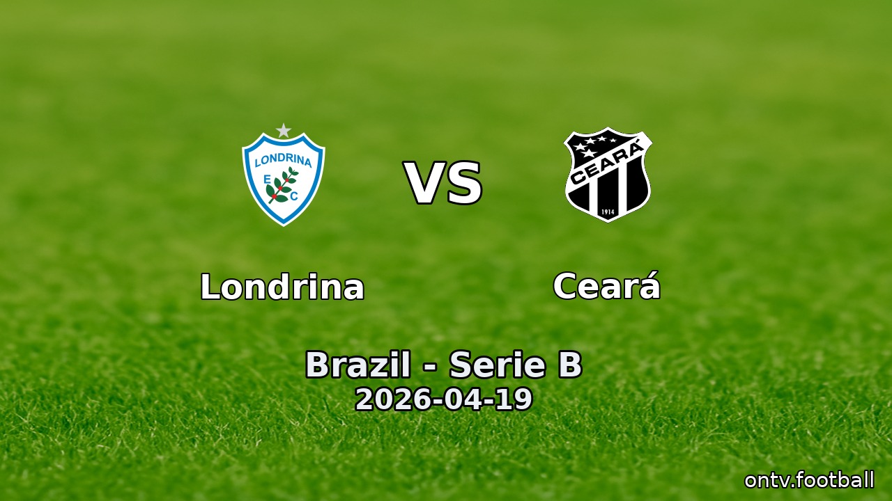 Londrina vs Ceará