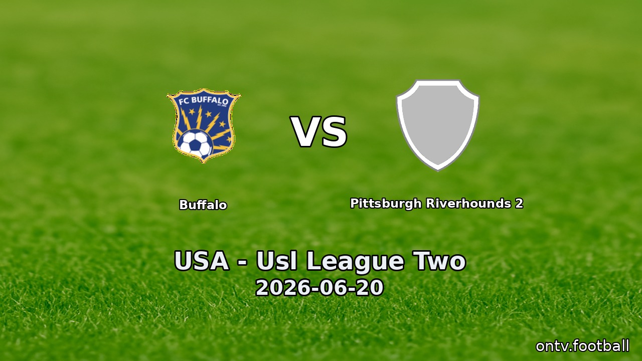 Buffalo vs Pittsburgh Riverhounds 2