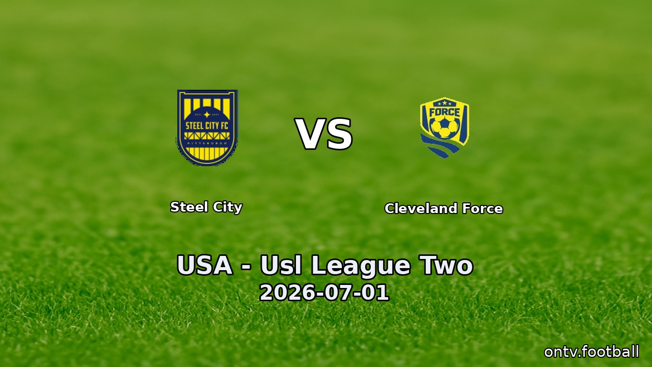 Steel City vs Cleveland Force
