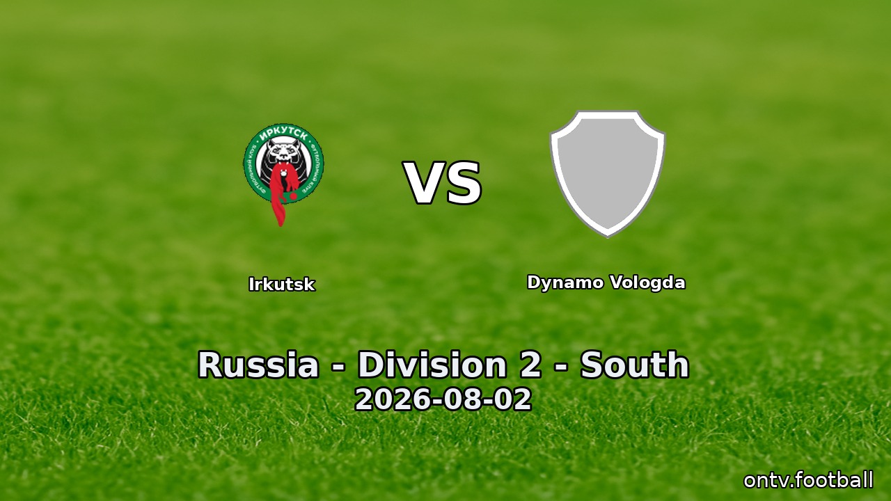 Irkutsk vs Dynamo Vologda