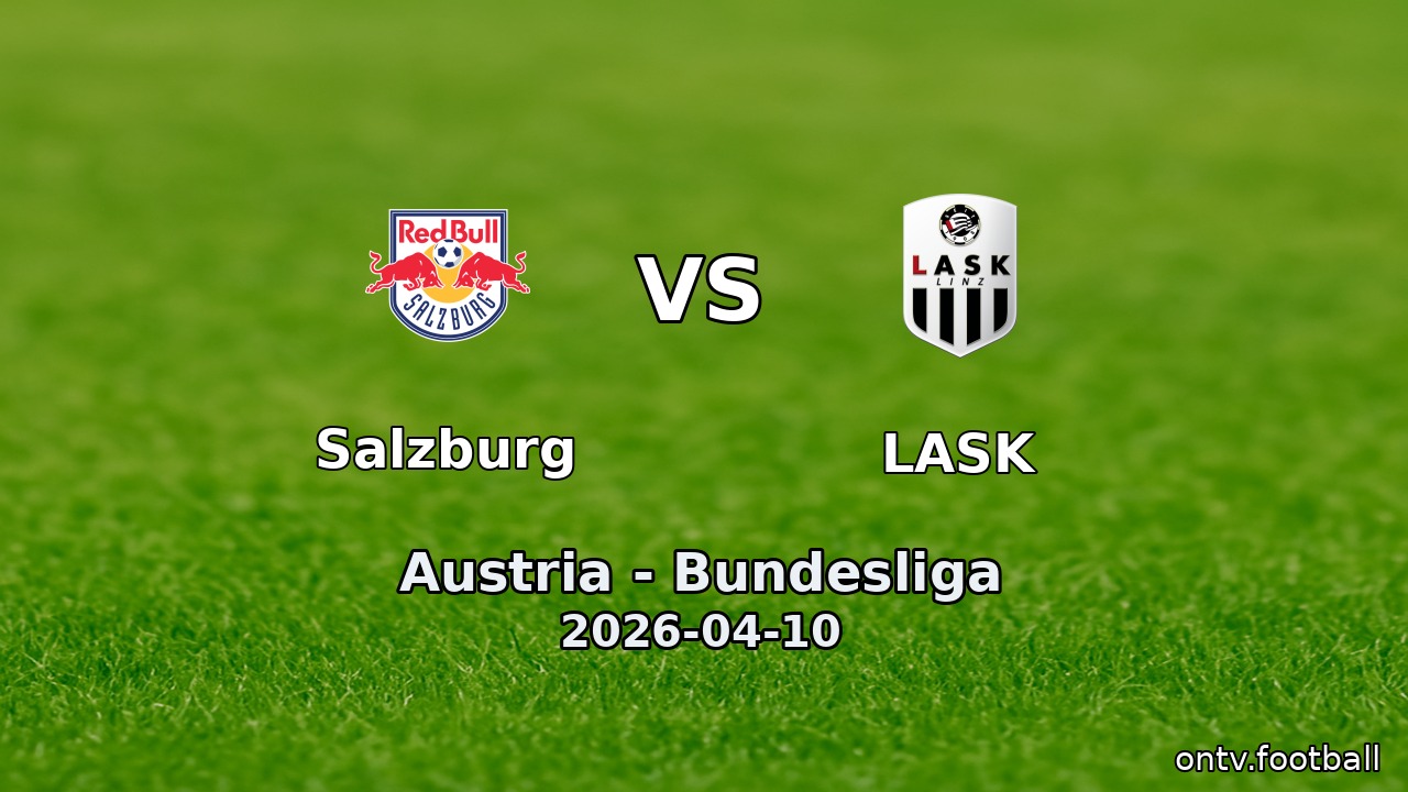Salzburg vs LASK
