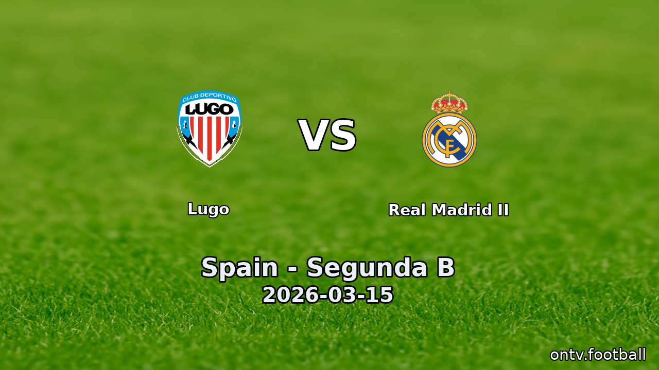 Lugo vs Real Madrid II