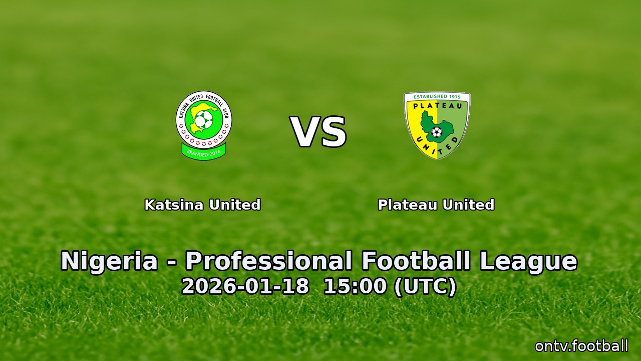 Katsina United vs Plateau United