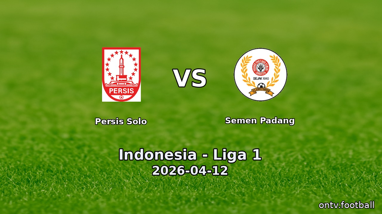 Persis Solo vs Semen Padang