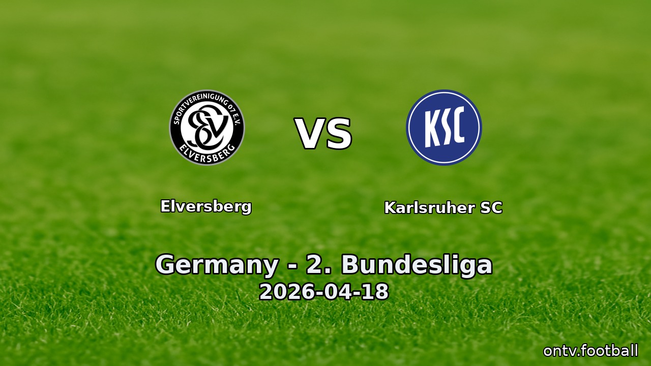 Elversberg vs Karlsruher SC