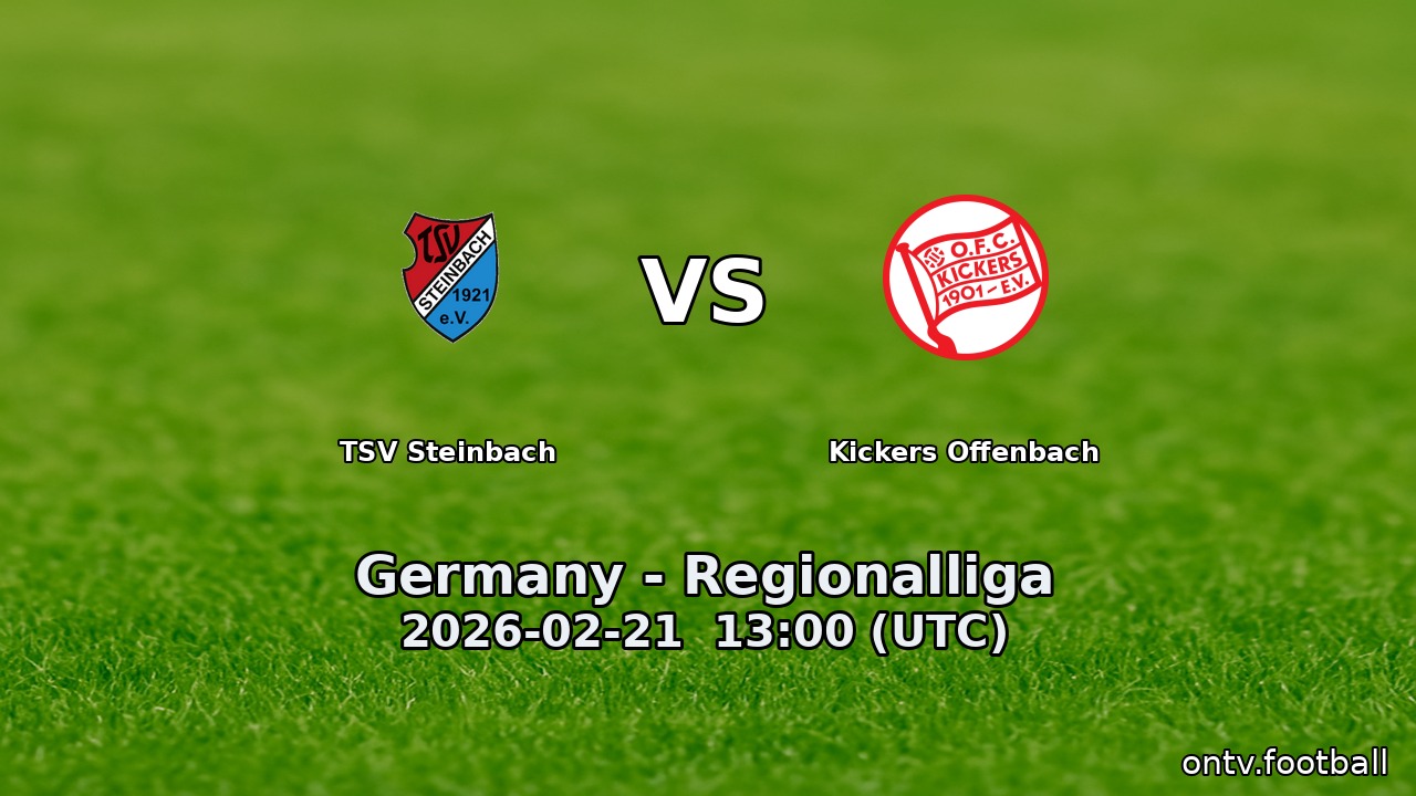 TSV Steinbach vs Kickers Offenbach