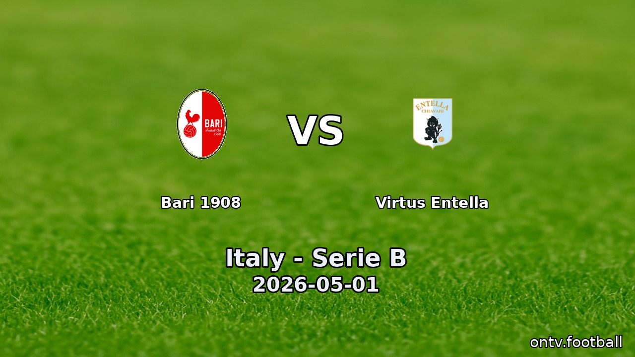 Bari 1908 vs Virtus Entella