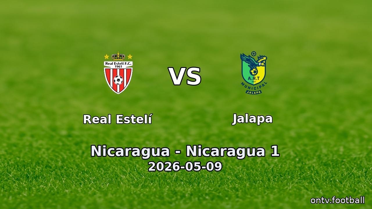 Real Estelí vs Jalapa