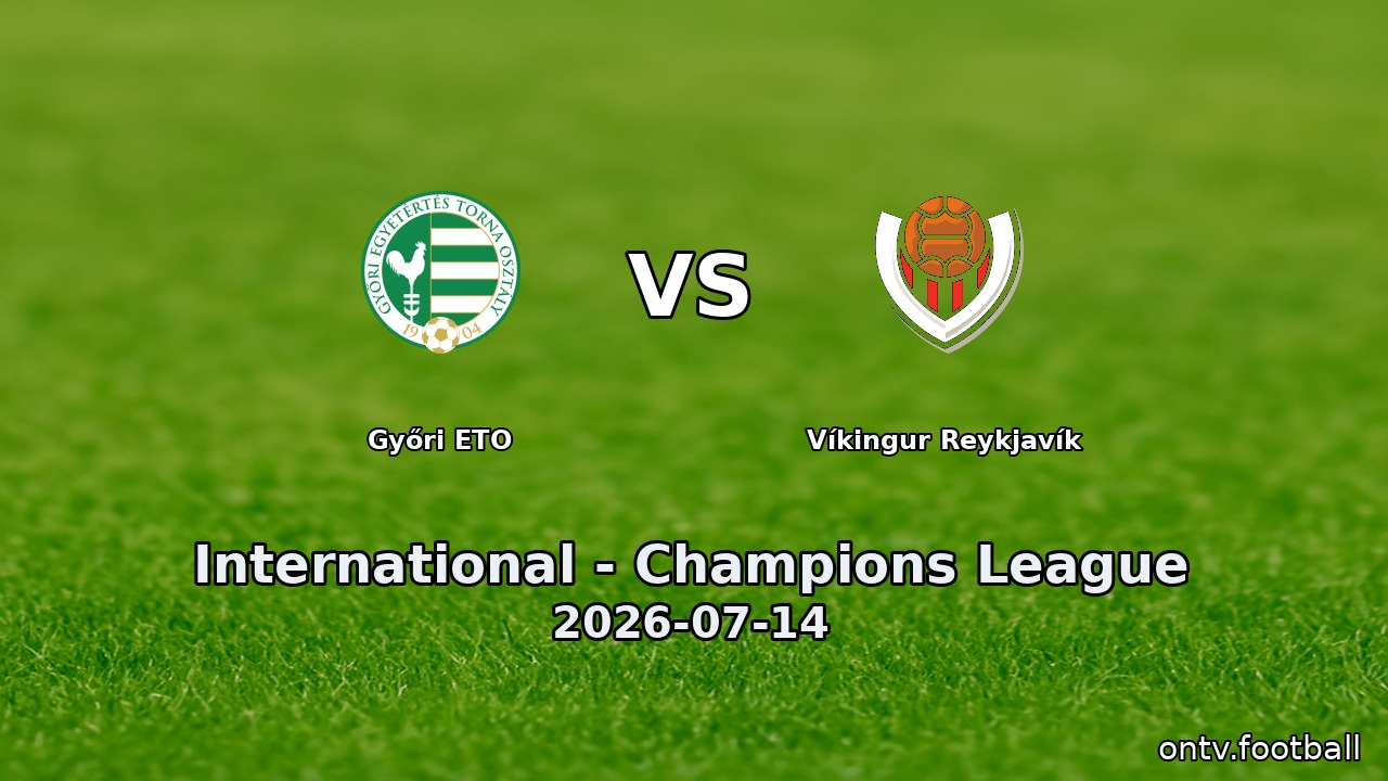 Győri ETO vs Víkingur Reykjavík