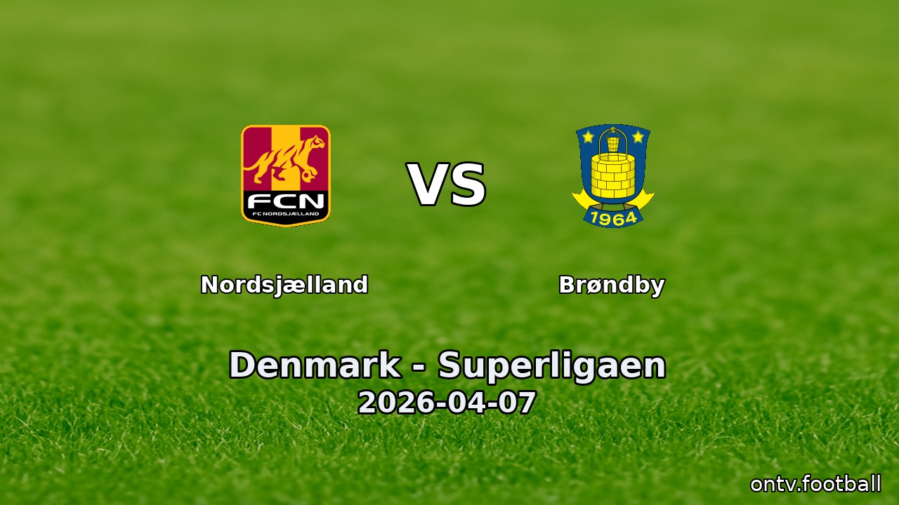 Nordsjælland vs Brøndby