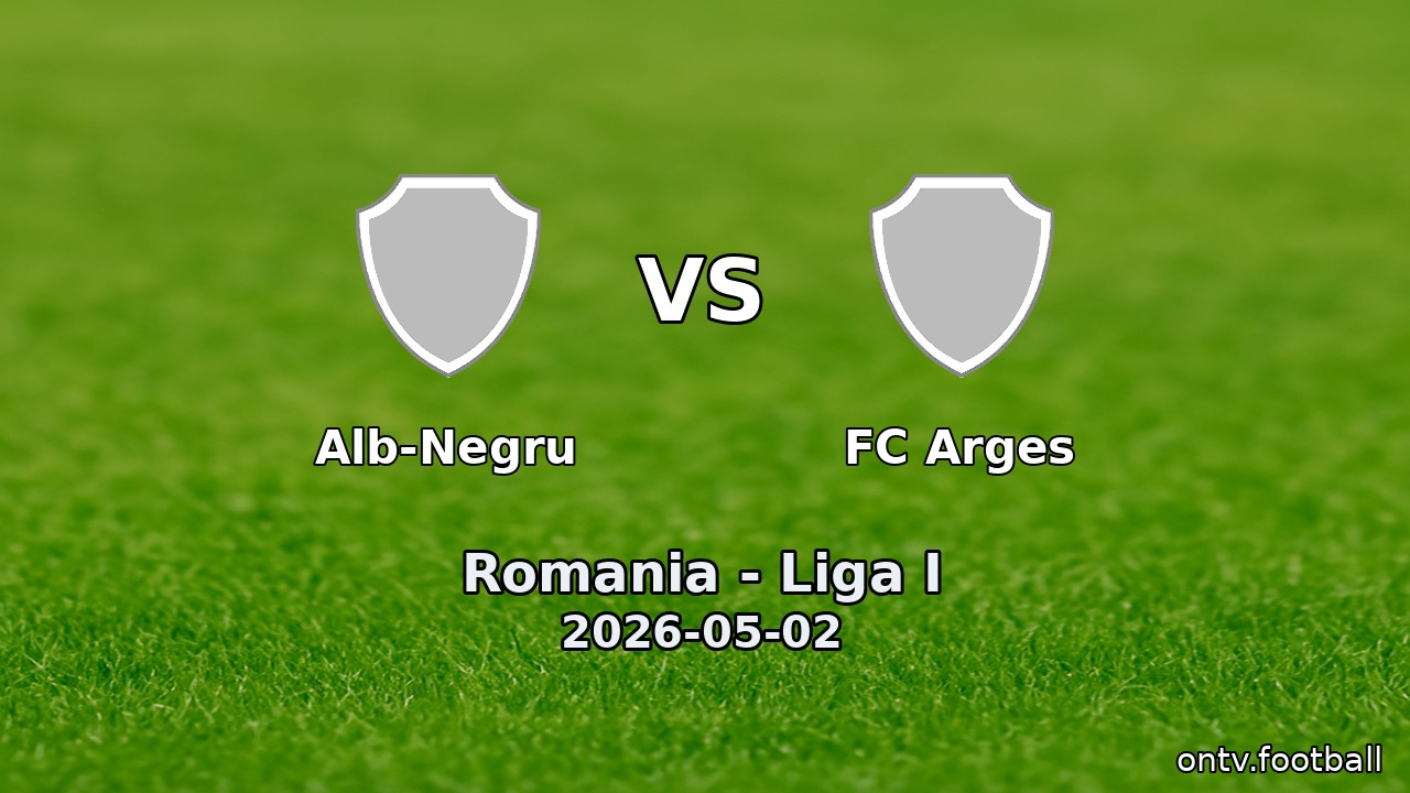 Alb-Negru vs FC Arges