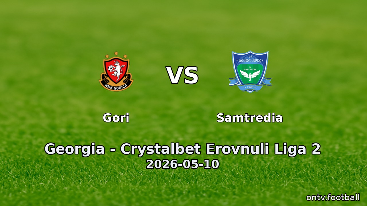 Gori vs Samtredia