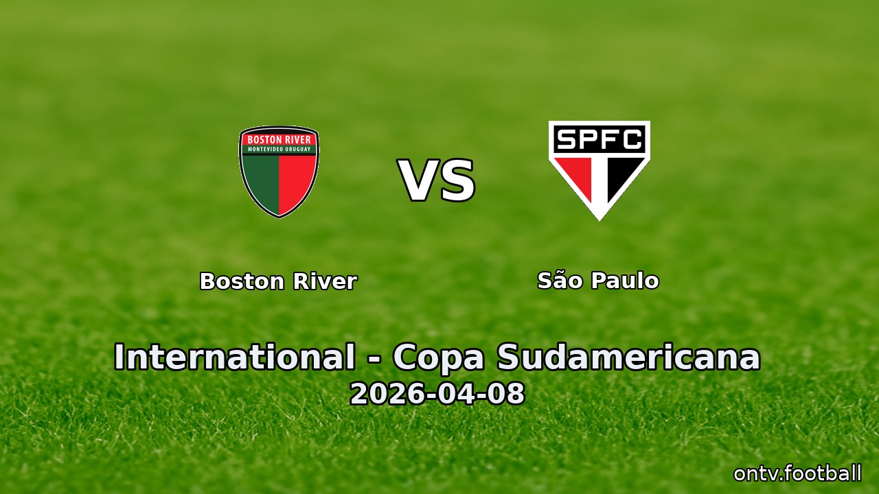 Boston River vs São Paulo