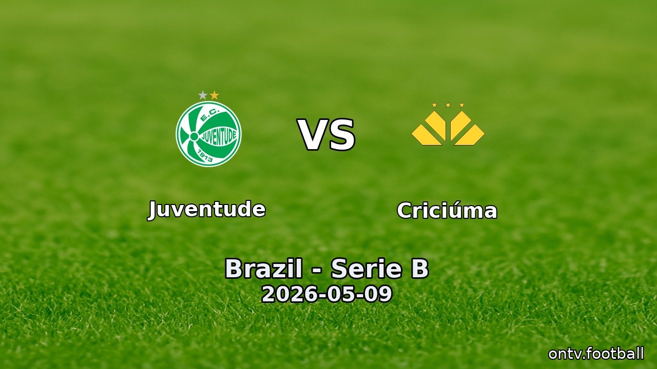 Juventude vs Criciúma