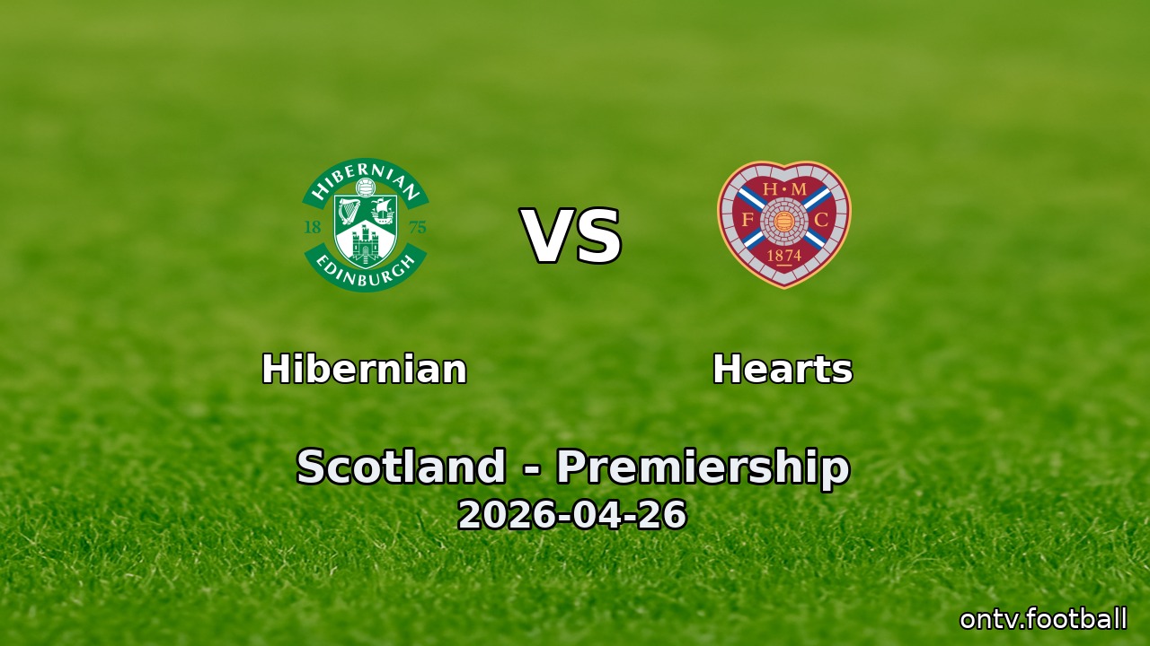 Hibernian vs Hearts