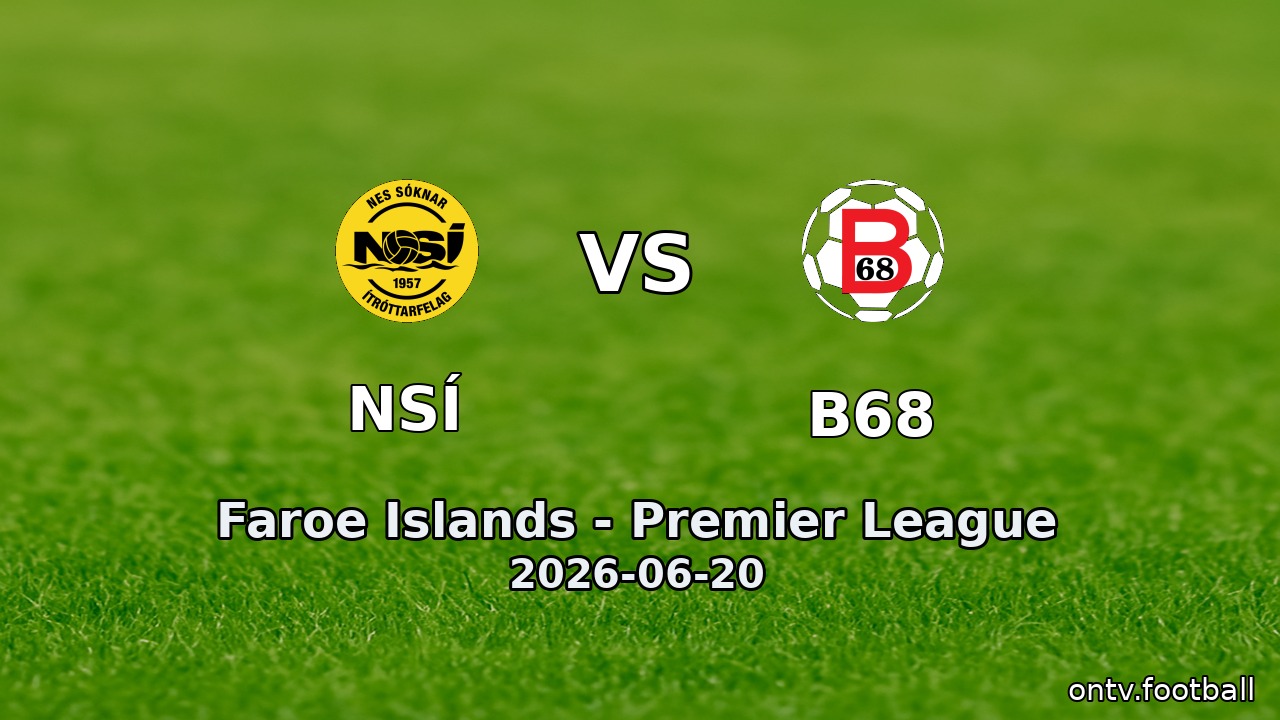 NSÍ vs B68