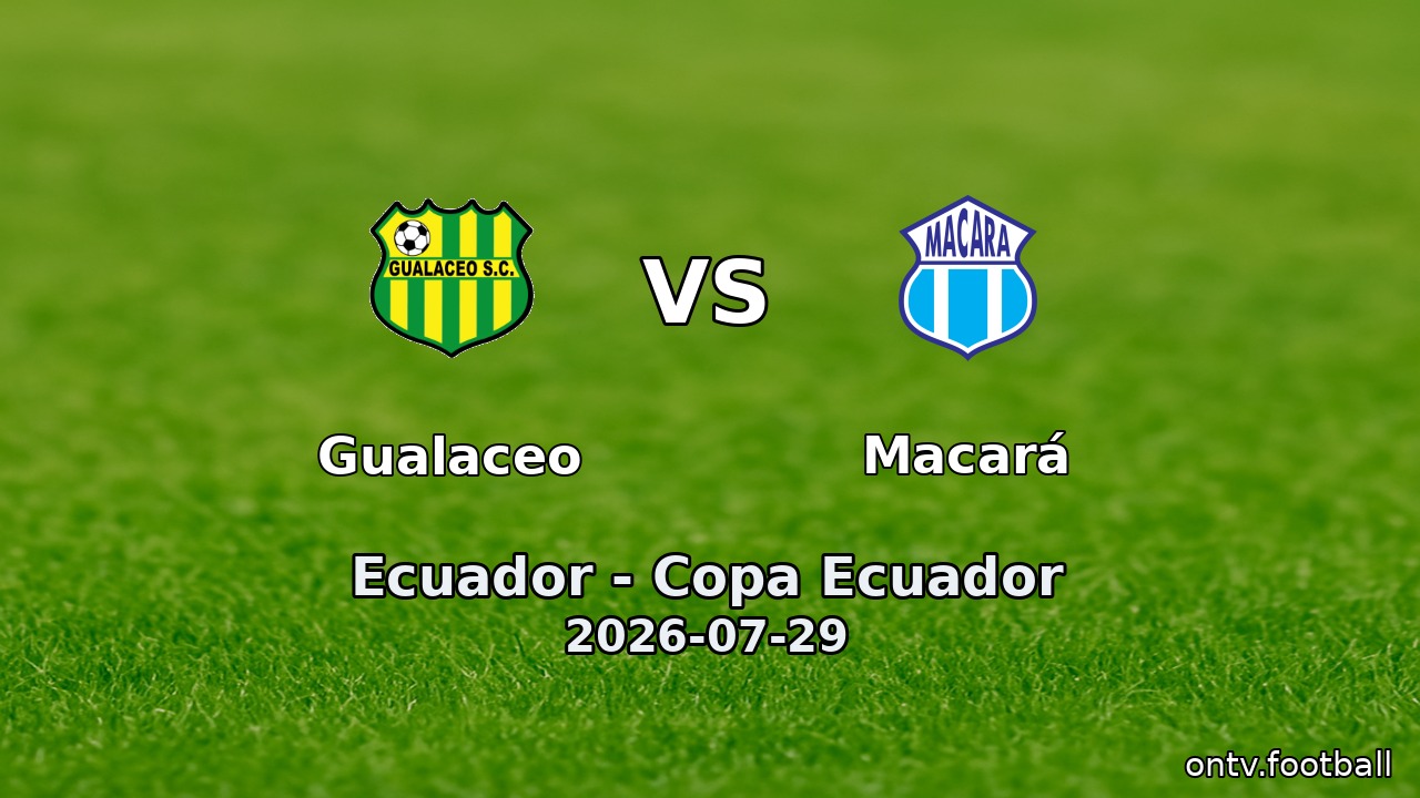 Gualaceo vs Macará