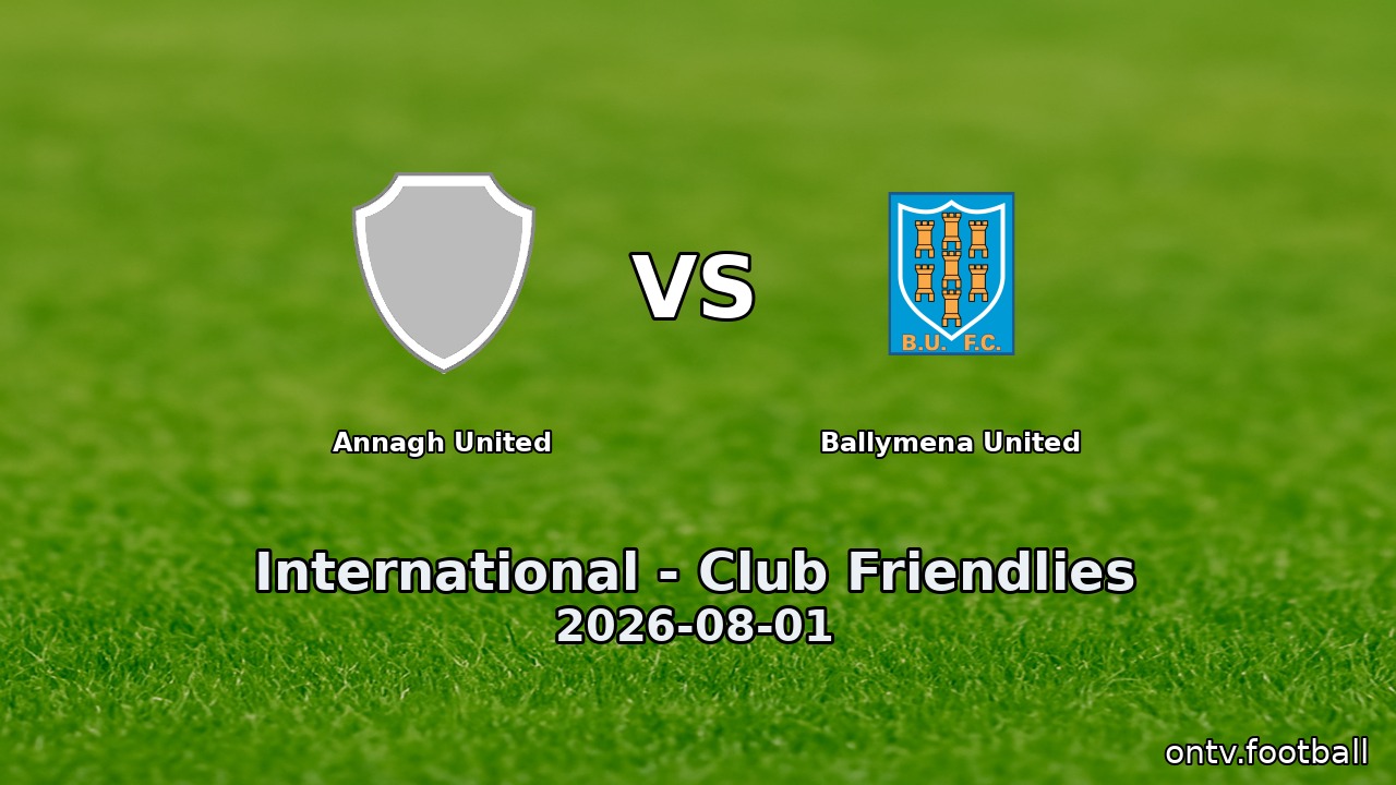 Annagh United vs Ballymena United