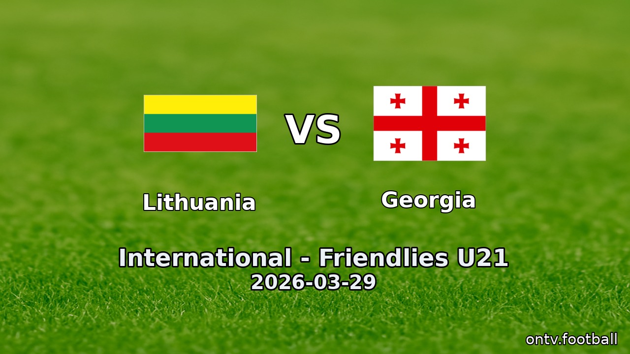 Lithuania vs Georgia