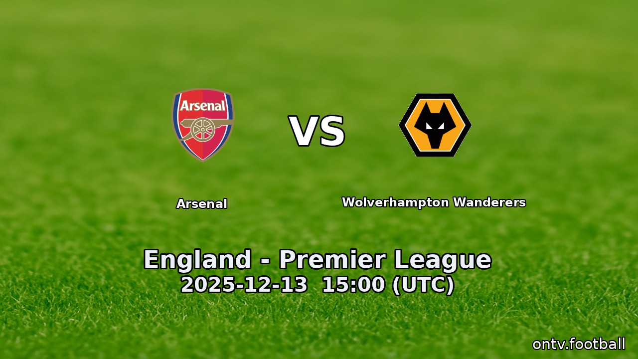 Arsenal vs Wolverhampton Wanderers