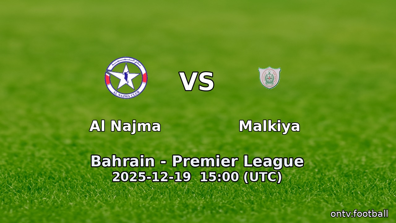 Al Najma vs Malkiya
