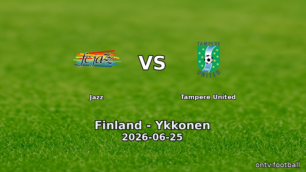 Jazz vs Tampere United