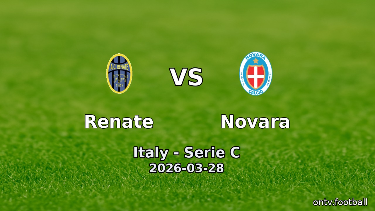 Renate vs Novara