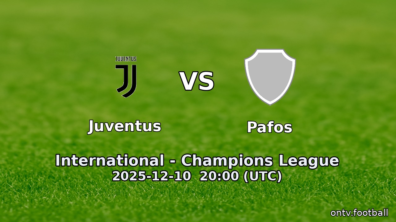 Juventus vs Pafos