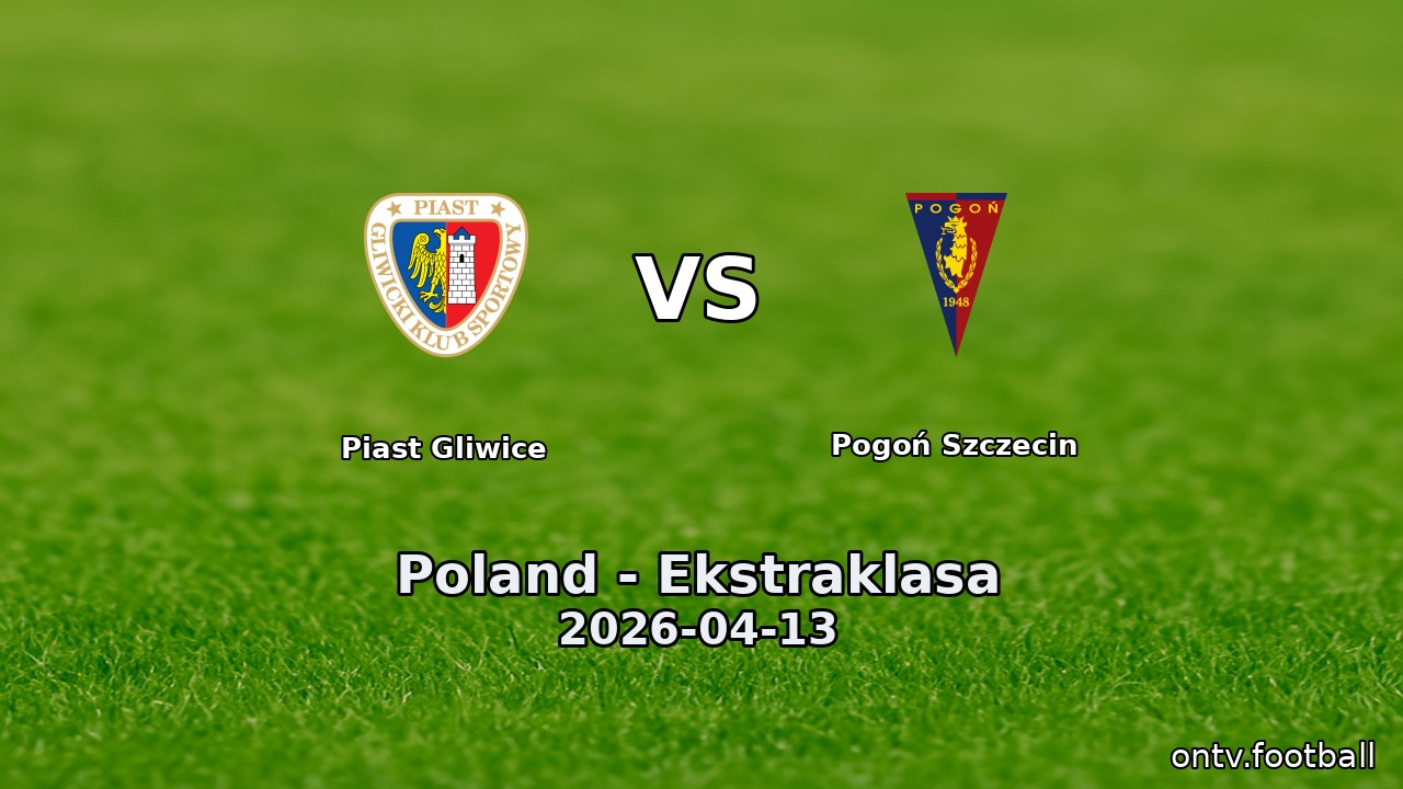 Piast Gliwice vs Pogoń Szczecin