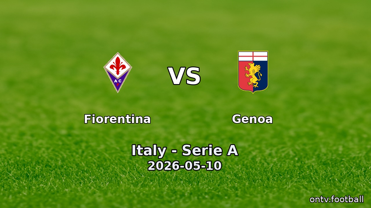 Fiorentina vs Genoa