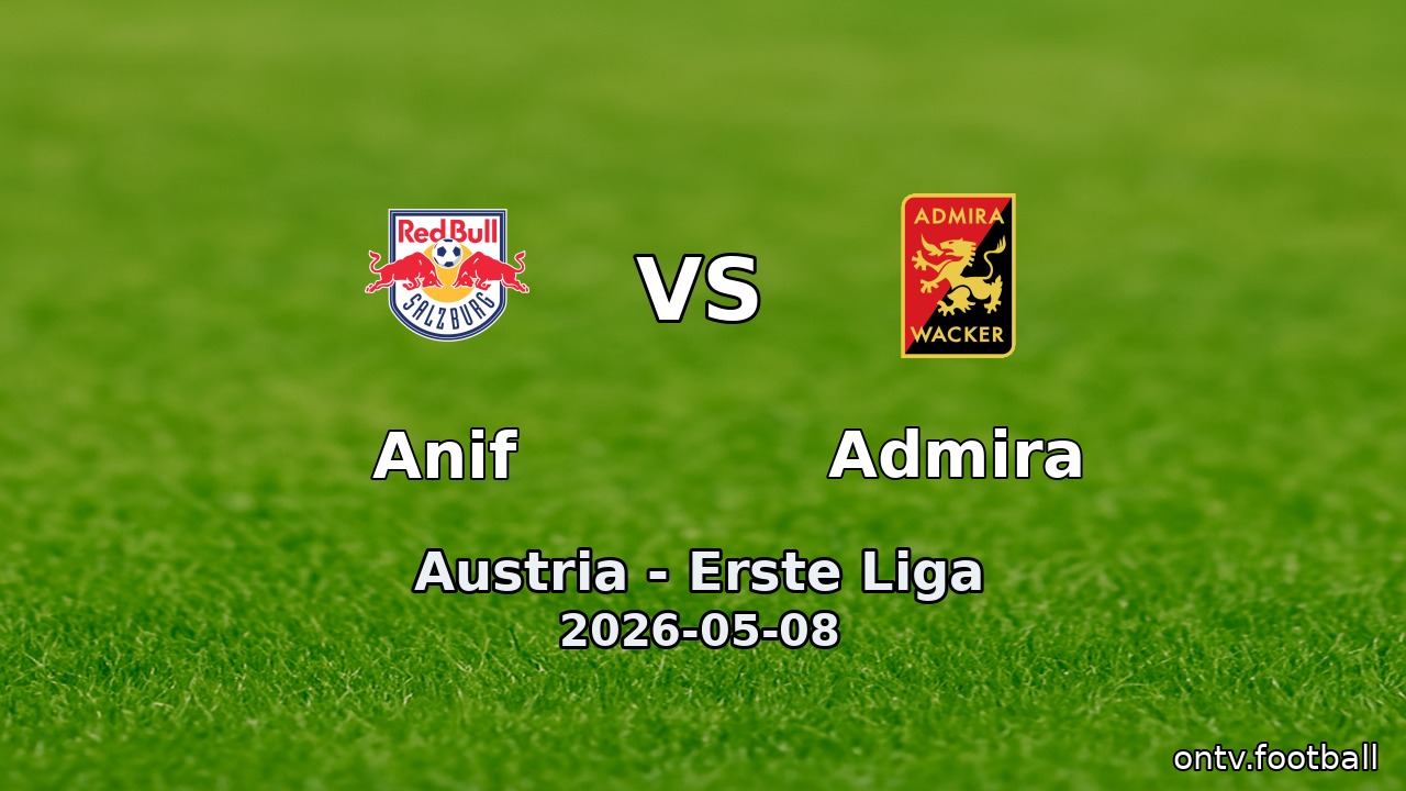 Anif vs Admira