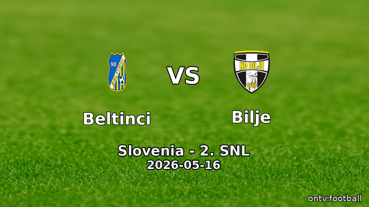 Beltinci vs Bilje