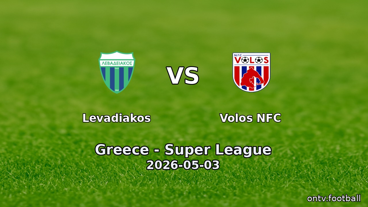 Levadiakos vs Volos NFC