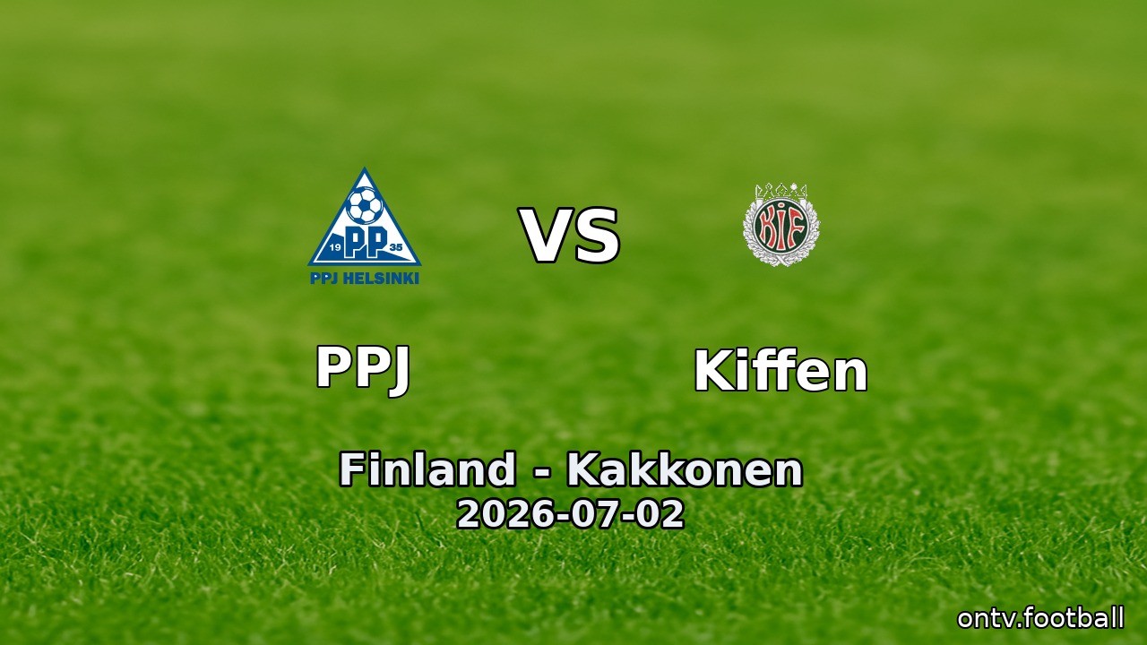 PPJ vs Kiffen