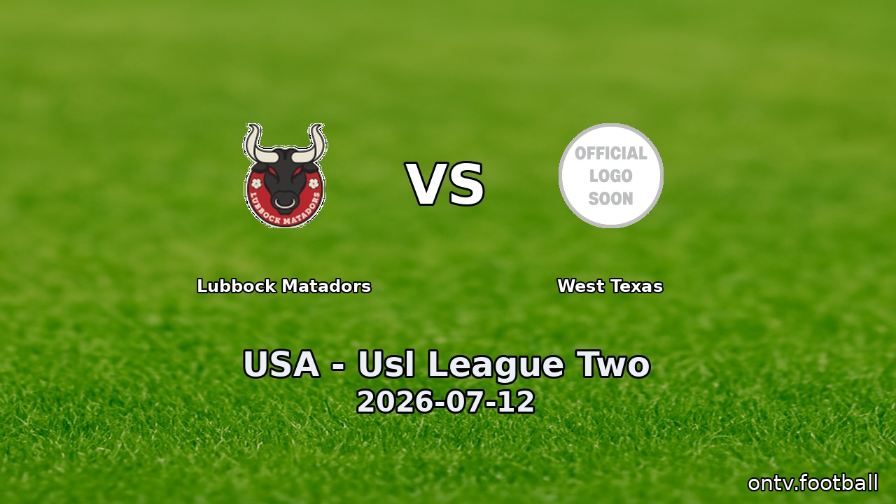 Lubbock Matadors vs West Texas