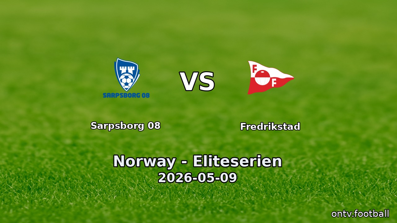 Sarpsborg 08 vs Fredrikstad
