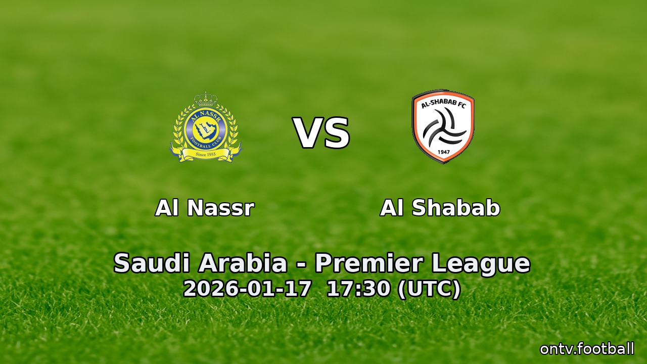 Al Nassr vs Al Shabab