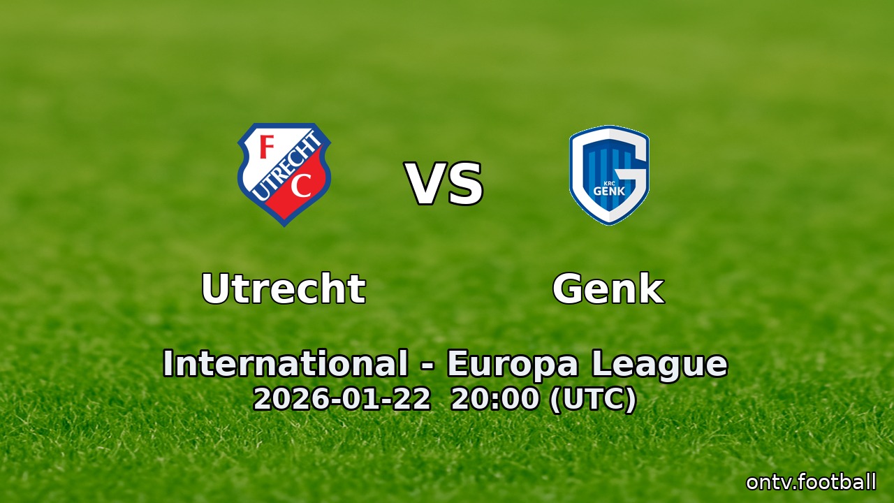 Utrecht vs Genk