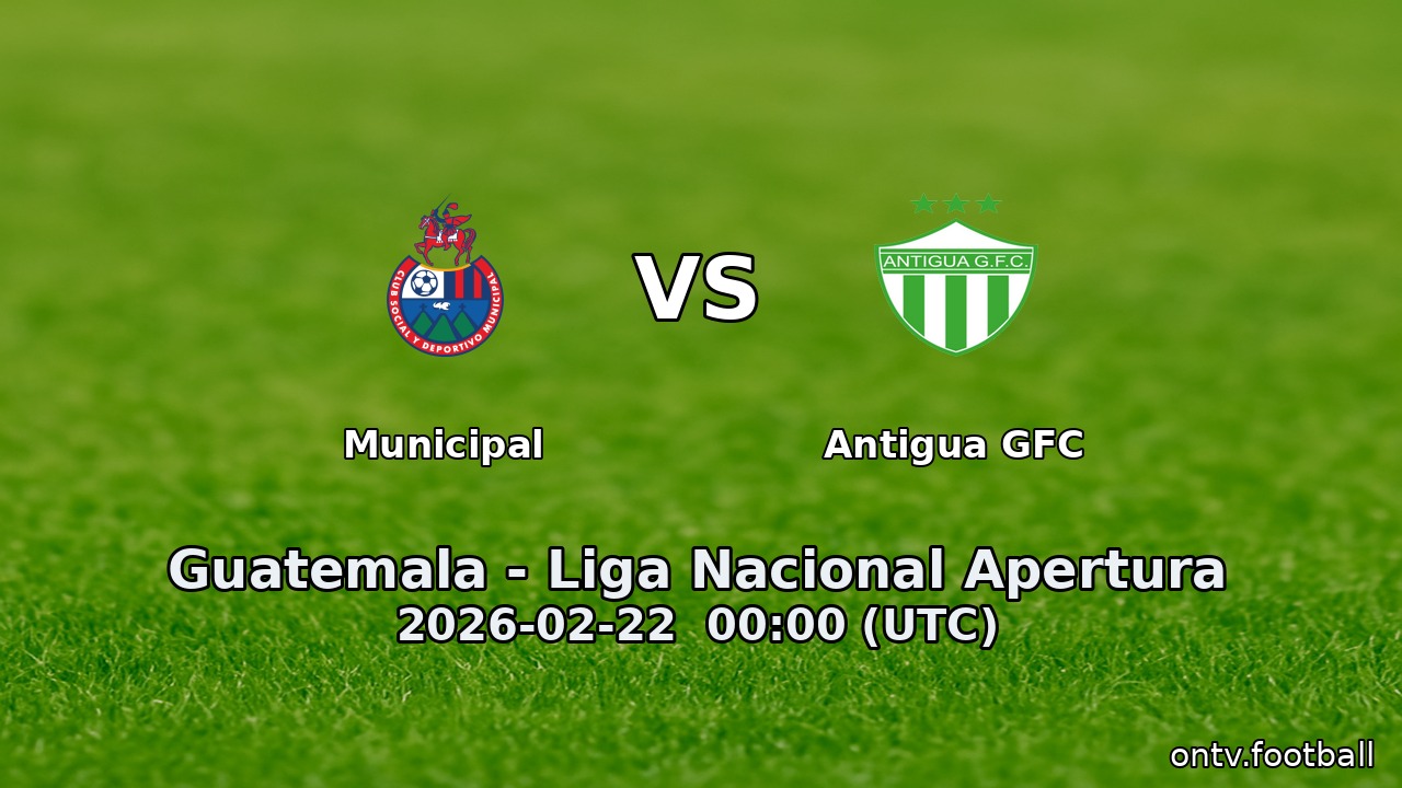 Municipal vs Antigua GFC