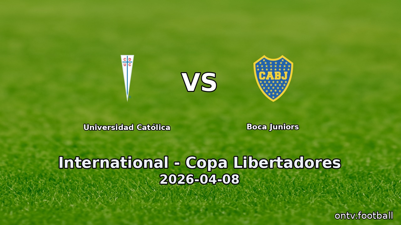Universidad Católica vs Boca Juniors