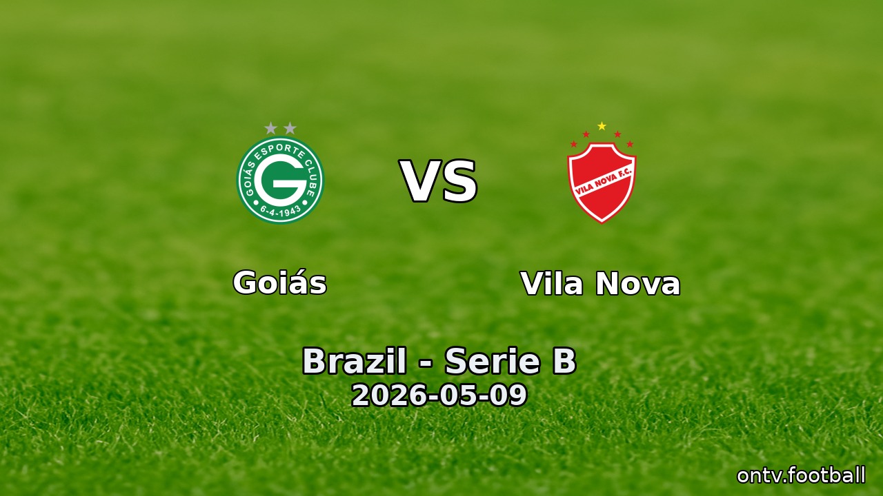 Goiás vs Vila Nova