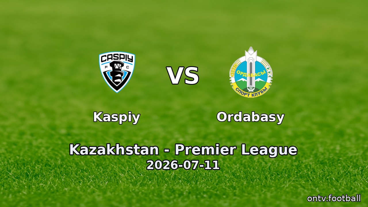 Kaspiy vs Ordabasy