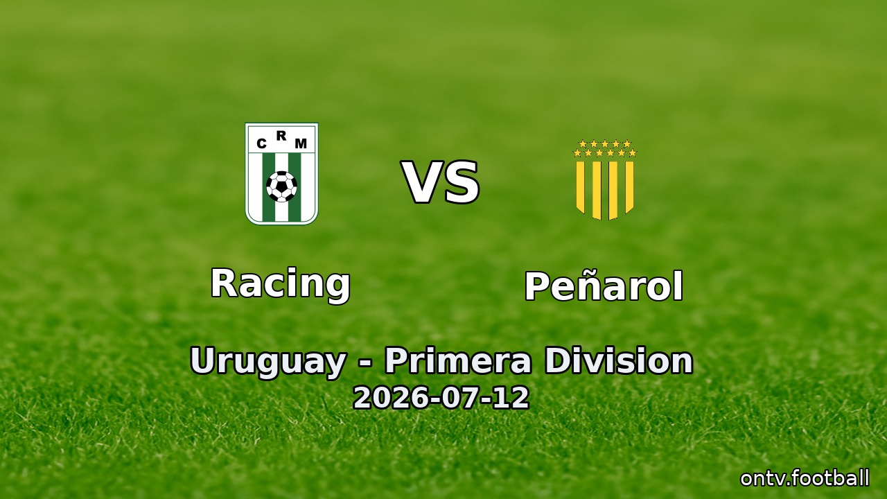 Racing vs Peñarol