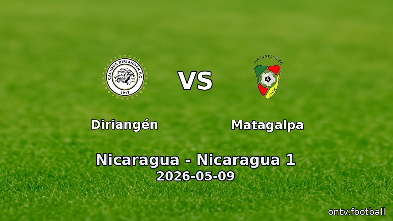 Diriangén vs Matagalpa